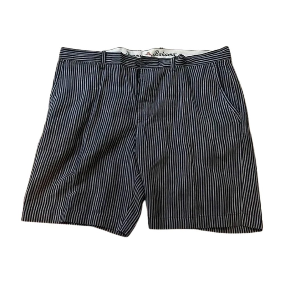 Tommy bahama blue striped shorts size 38